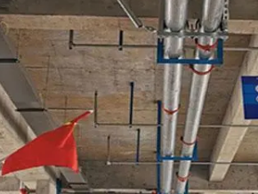 芮城管廊支架的安装方法